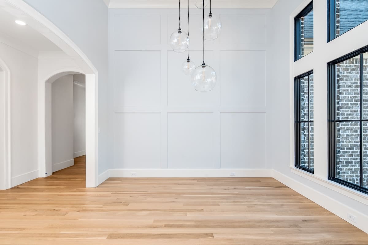 Wood interior detail