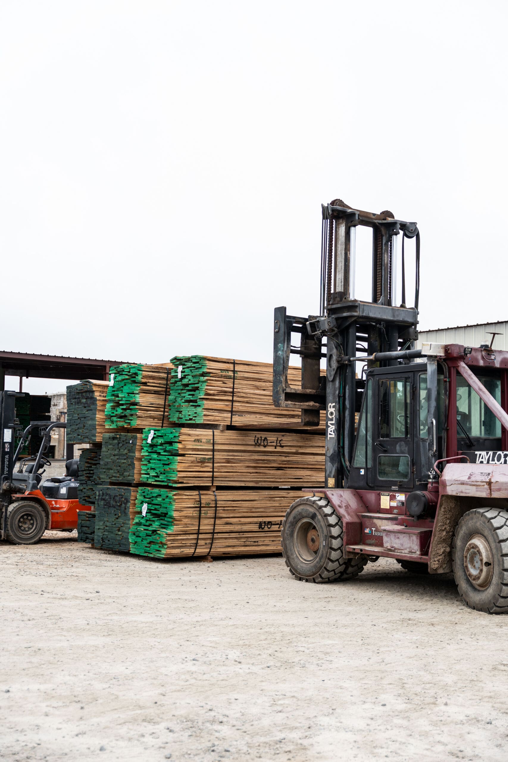 T&F Lumber material and manufacturing detail