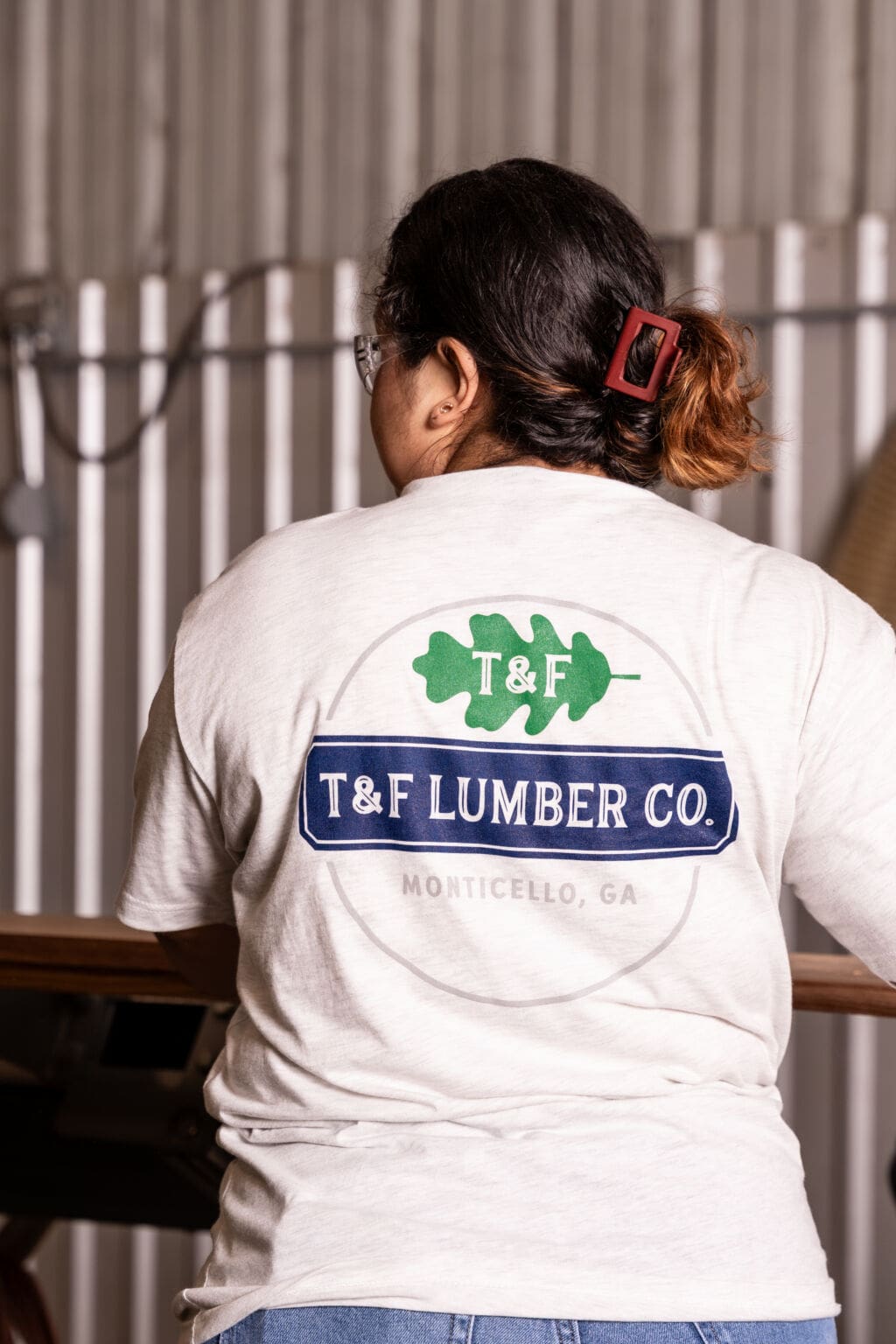 Wood and manufacturing detail