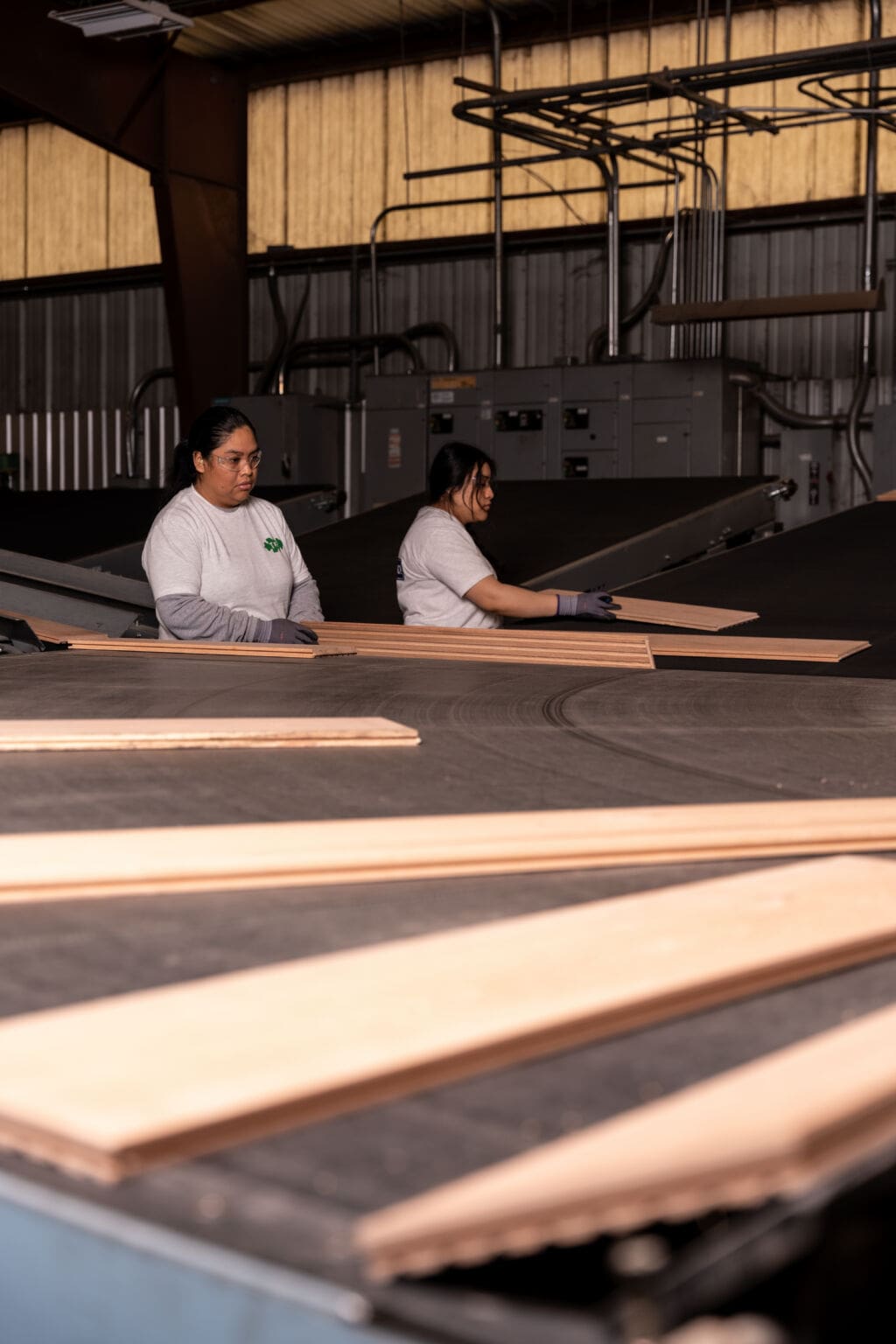 Wood and manufacturing detail