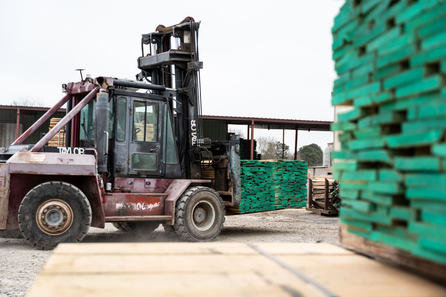 T&F Lumber manufacturing facility